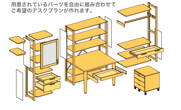 学習机／ホームデスクプラン