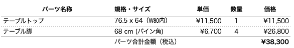 学習机plan1パーツリスト